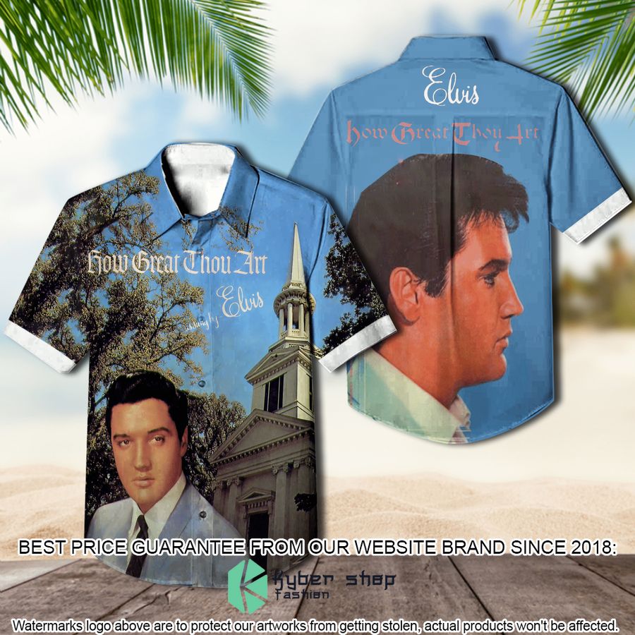 elvis presley how great thou art album hawaiian shirt 1 371