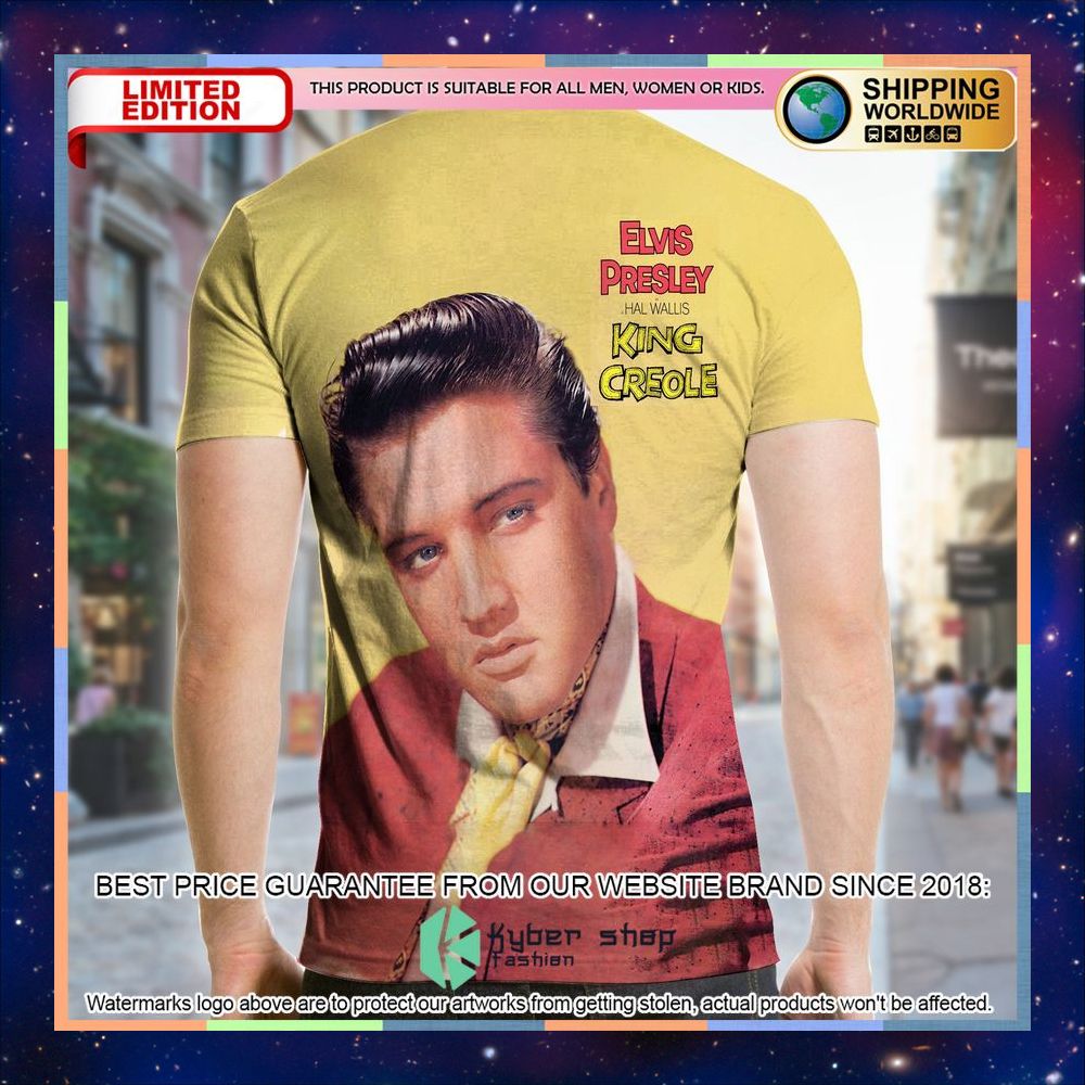 Elvis Presley King Creole Album T Shirt 6 elvis presley king creole album t shirt 2 342