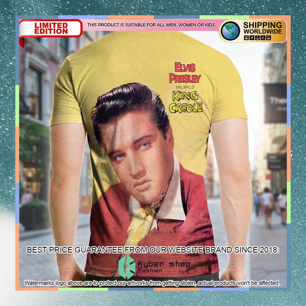 Elvis Presley King Creole Album T Shirt 4 elvis presley king creole album t shirt 2 454