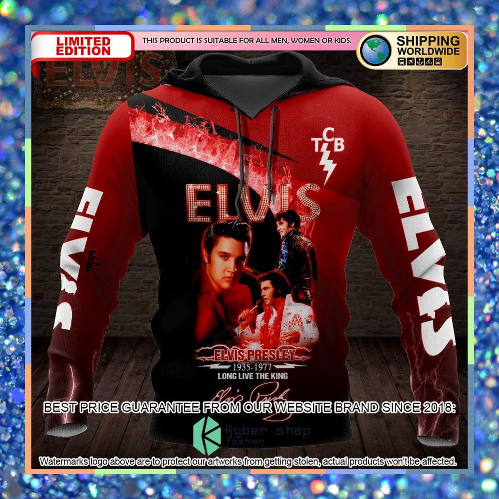Elvis Presley Long Live The King 3D Shirt, Hoodie 7 elvis presley long live the king 3d shirt hoodie 1 401