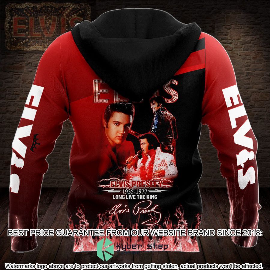 elvis presley long live the king 3d shirt hoodie 2 264
