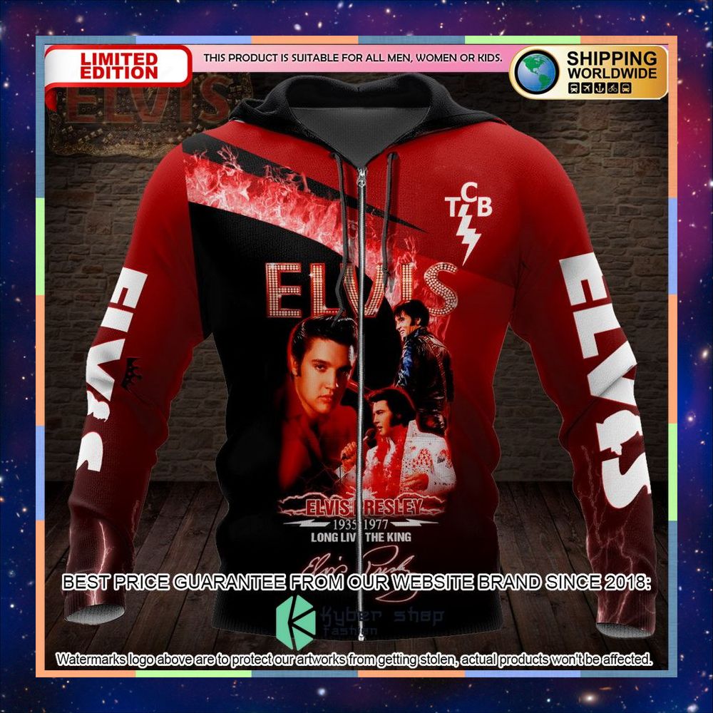 Elvis Presley Long Live The King 3D Shirt, Hoodie 15 elvis presley long live the king 3d shirt hoodie 3 700