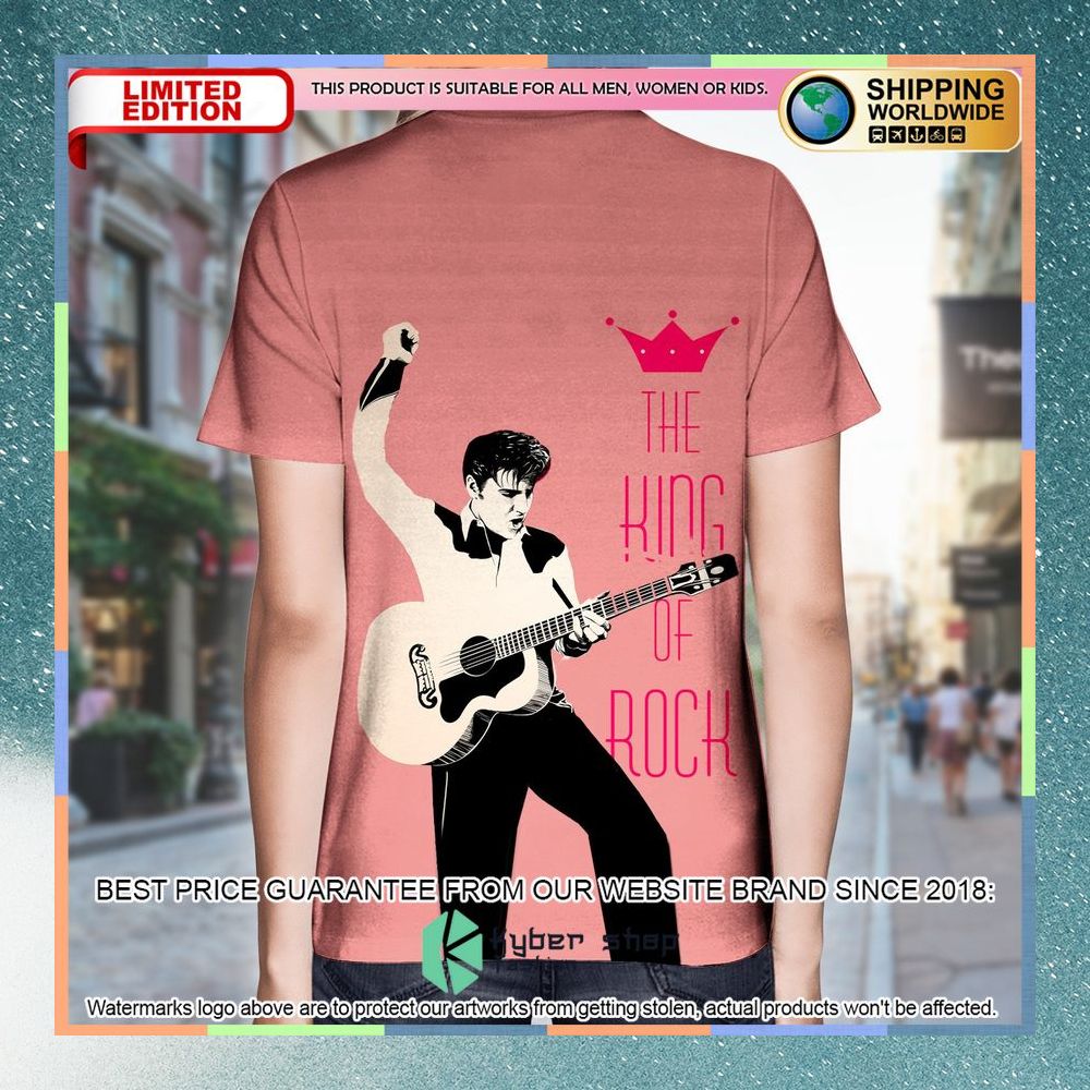 Elvis Presley Pink T Shirt 4 elvis presley pink t shirt 2 479