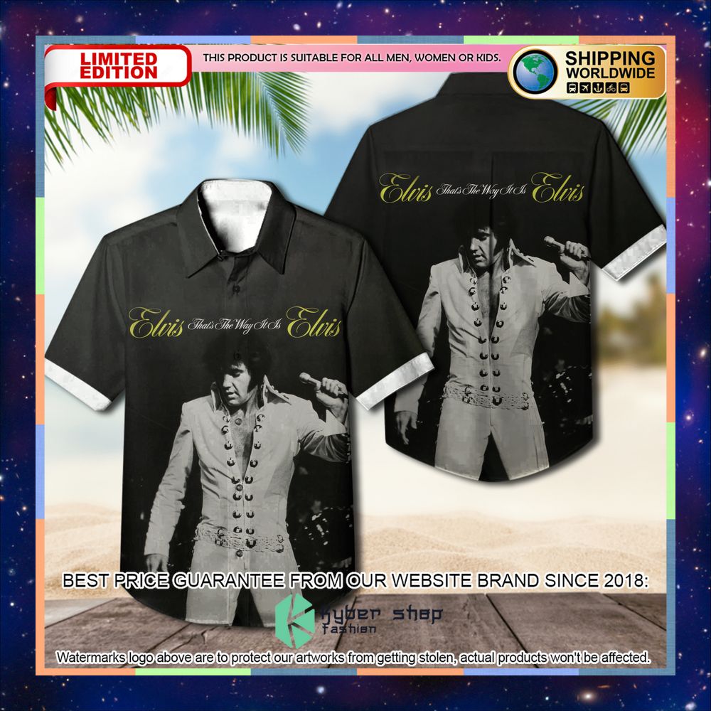 Elvis Presley That'S The Way It Is Album Hawaiian Shirt 3 elvis presley thats the way it is album hawaiian shirt 1 230