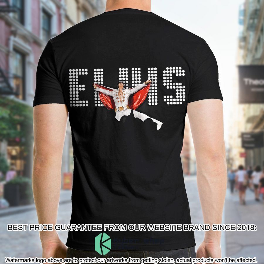 elvis presley the king black t shirt 2 285