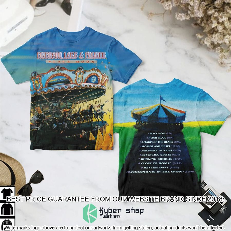 emerson lake palmer black moon album t shirt 1 721