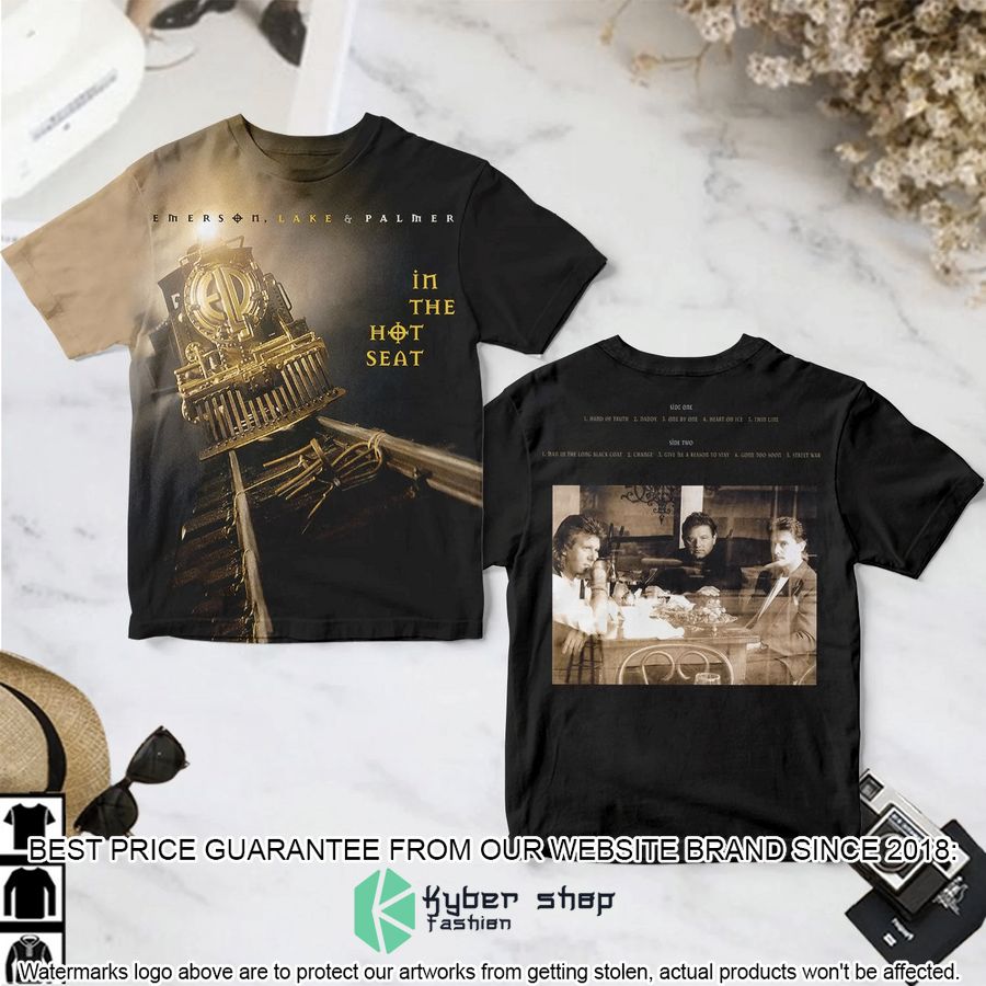 emerson lake palmer in the hot seat album t shirt 1 497