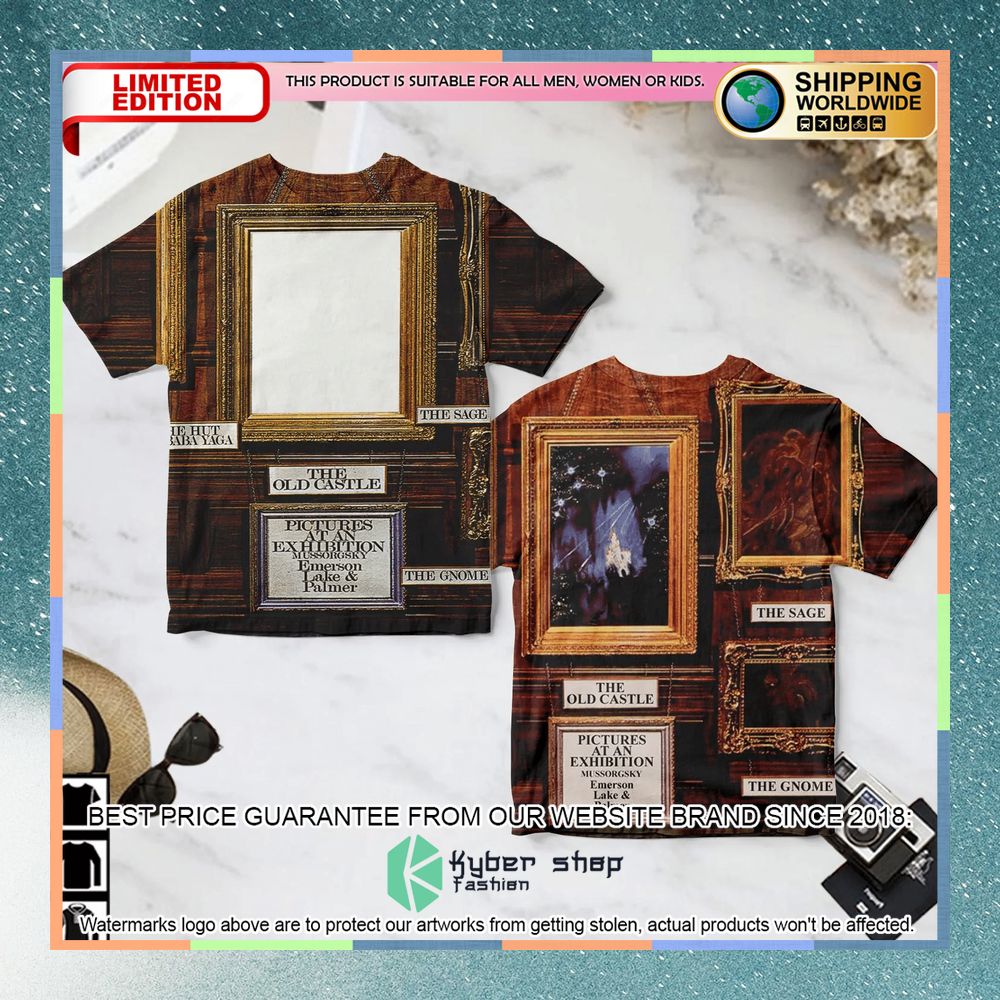 emerson lake palmer pictures at an exhibition album t shirt 1 212