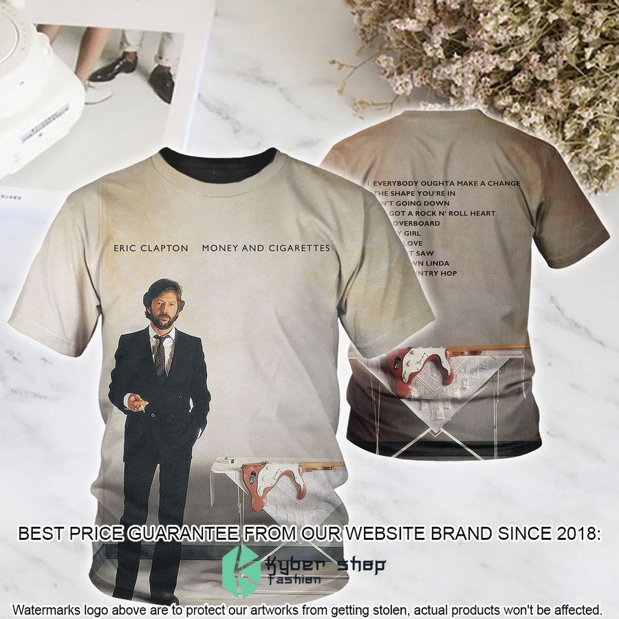 eric clapton honey and cigarrette album t shirt 1 703