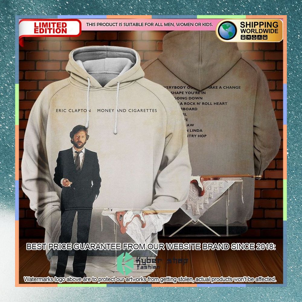 Eric Clapton Honey And Cigarrette Album T Shirt 5 eric clapton honey and cigarrette album t shirt 2 243