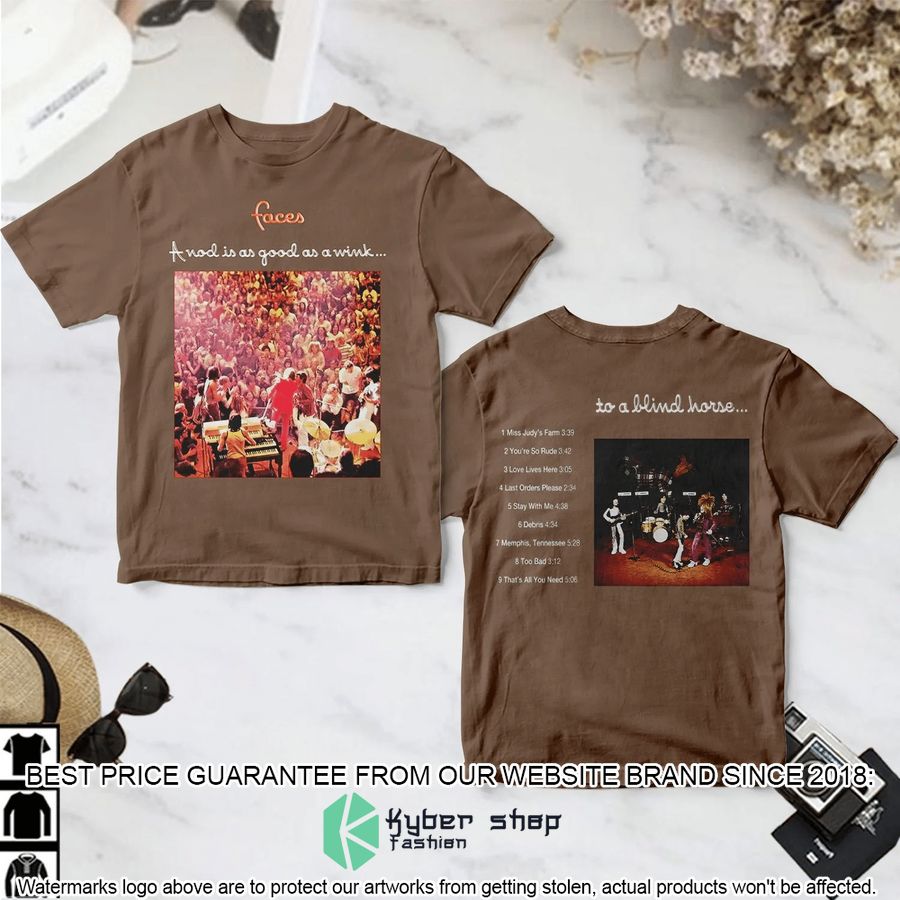 faces band good as a wink album t shirt 1 236