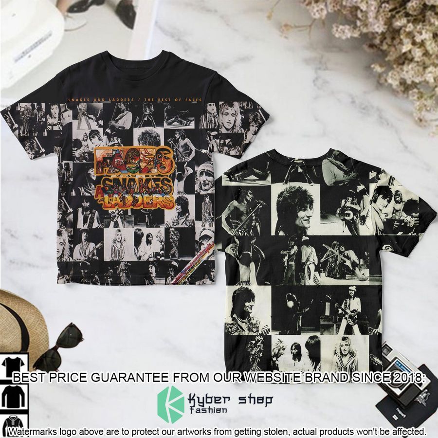faces band snake n ladders album t shirt 1 182