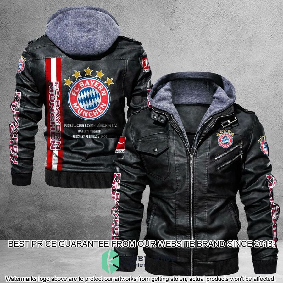 fc bayern munchen leather jacket 1 978