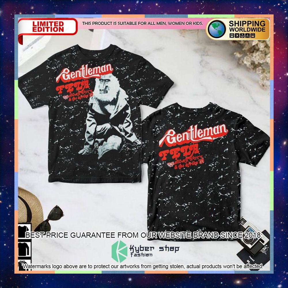 Fela Kuti Gentleman Album T Shirt 3 fela kuti gentleman album t shirt 1 271
