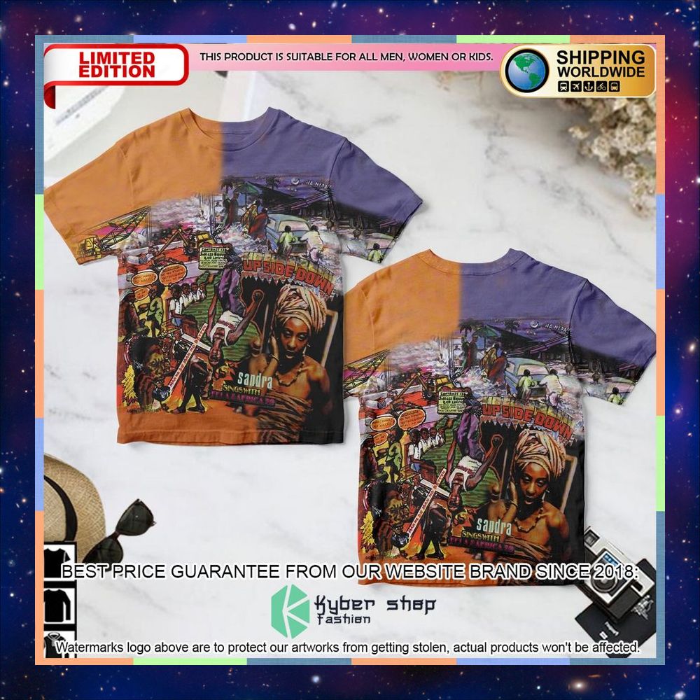 Fela Kuti Upside Down Album T Shirt 3 fela kuti upside down album t shirt 1 582
