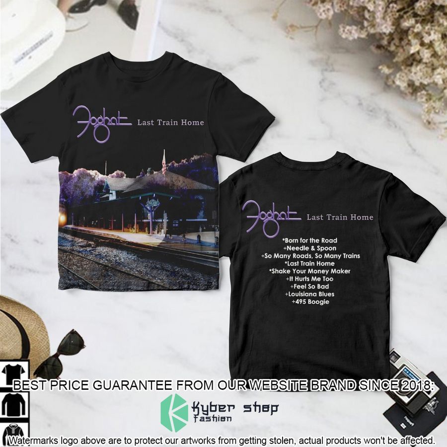 foghat band last train home album t shirt 1 476