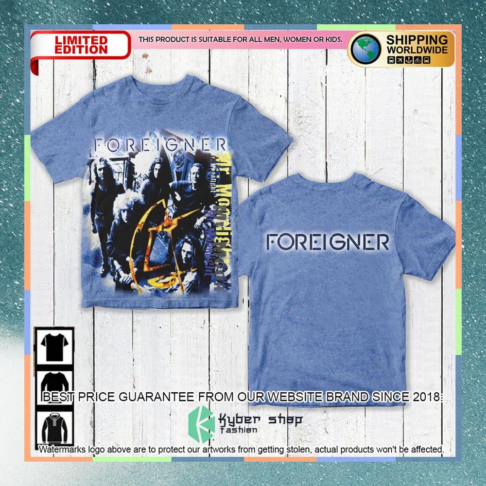 foreigner band moonlight album t shirt 1 337