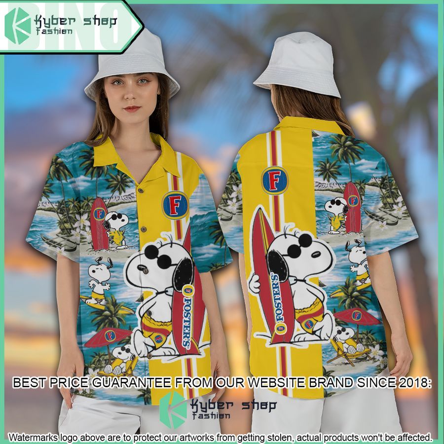 fosters snoopy hawaiian shirt and shorts 1 227