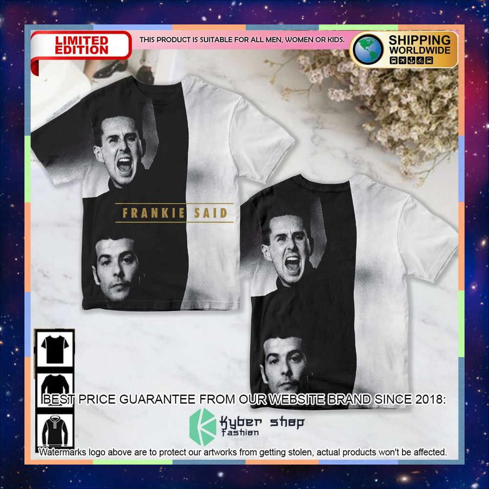 Frankie Goes To Hollywood Frankie Said Album T Shirt 3 frankie goes to hollywood frankie said album t shirt 1 846
