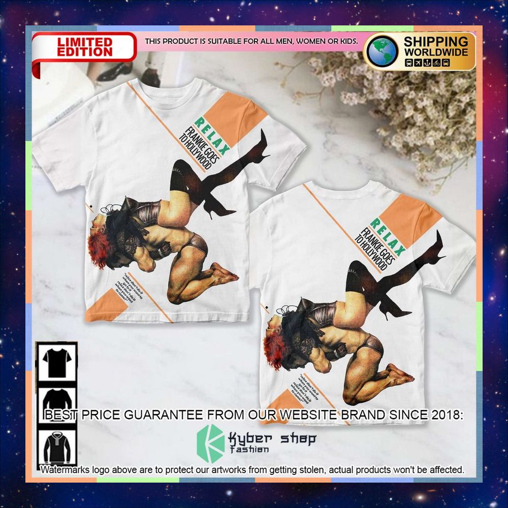 Frankie Goes To Hollywood Relax Album T Shirt 3 frankie goes to hollywood relax album t shirt 1 634