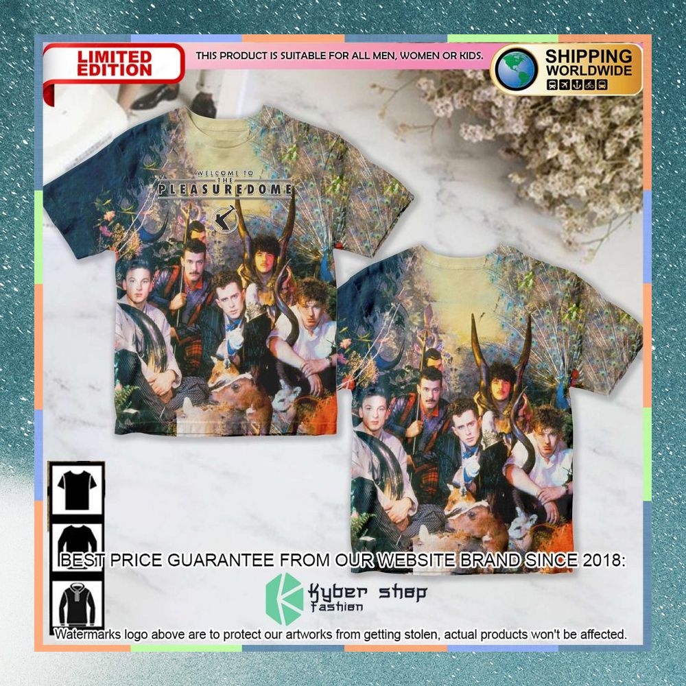 frankie goes to hollywood welcome to pleasure dome album t shirt 1 702