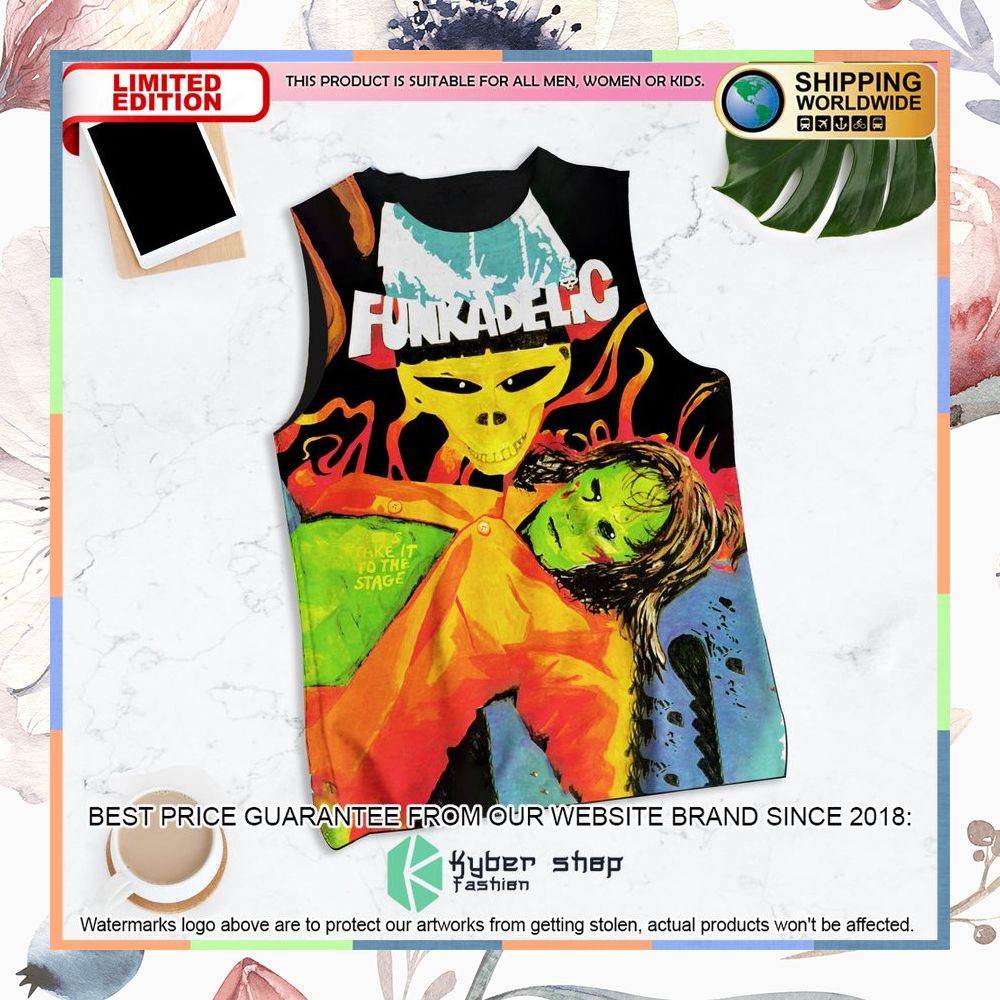 funkadelic lets take it to the stage album tank top 1 284