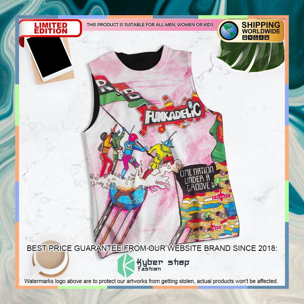Funkadelic One Nation Under A Groove Tank Top 3 funkadelic one nation under a groove tank top 1 351