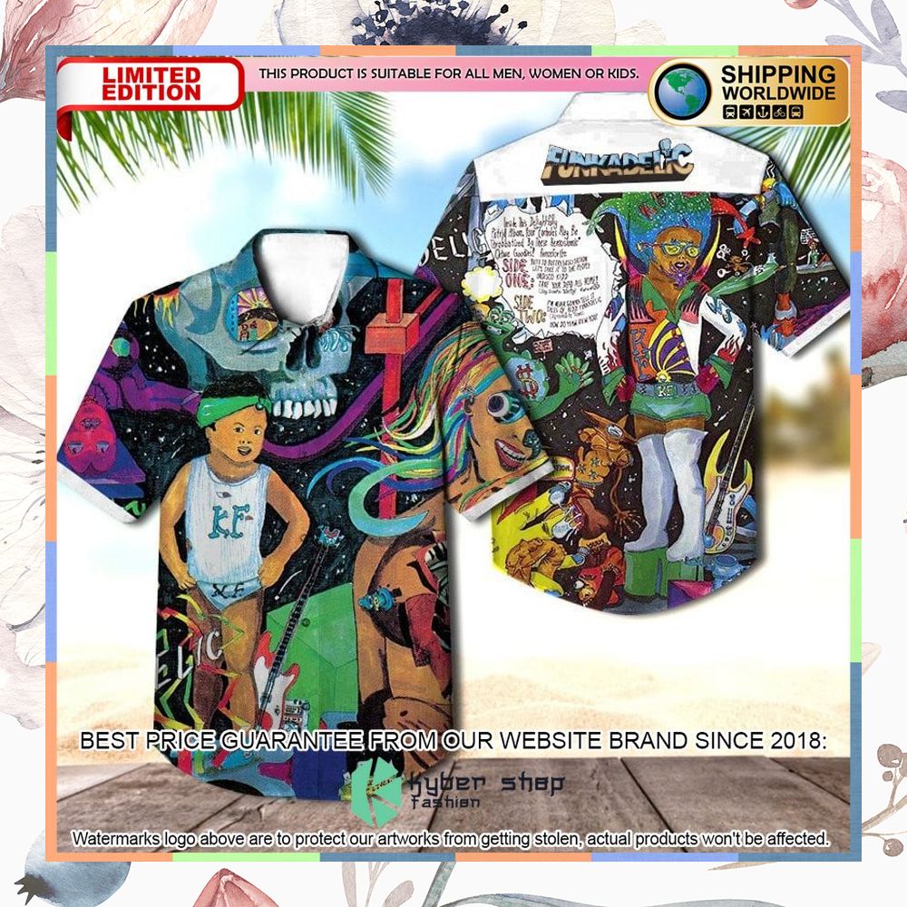 funkadelic tales of kidd funkadelic album hawaiian shirt 1 883