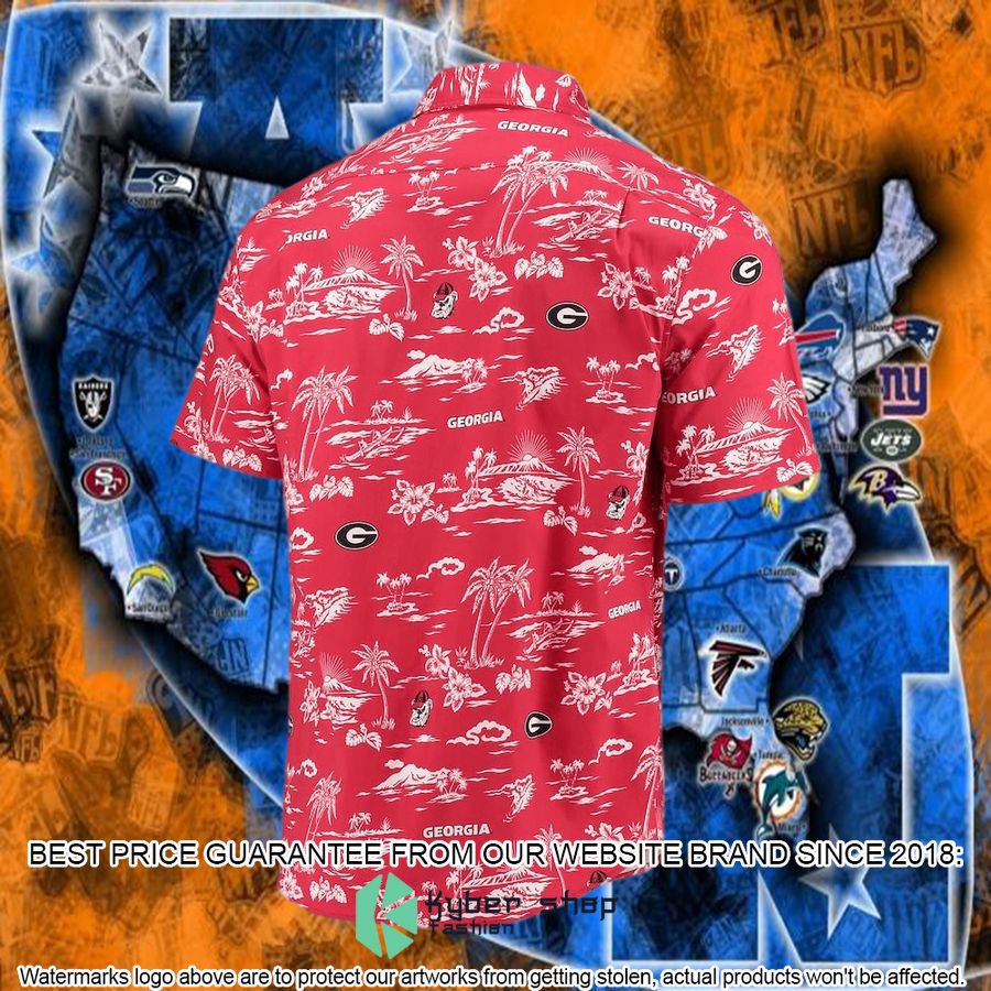 Georgia Bulldogs Reyn Spooner Classic Red Hawaiian Shirt 6 Georgia Bulldogs Reyn Spooner Classic Red Hawaiian Shirt word2