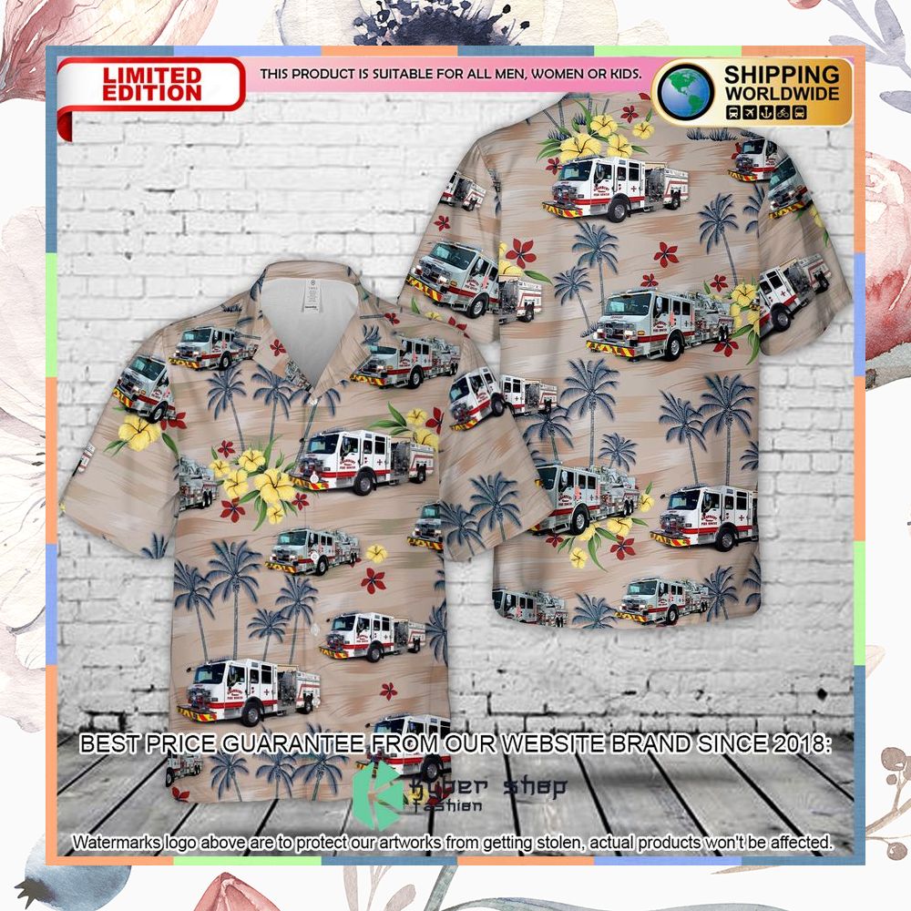 Granbury Volunteer Fire Department, Texas Hawaiian Shirt 3 Granbury Volunteer Fire Department, Texas Hawaiian Shirt word2
