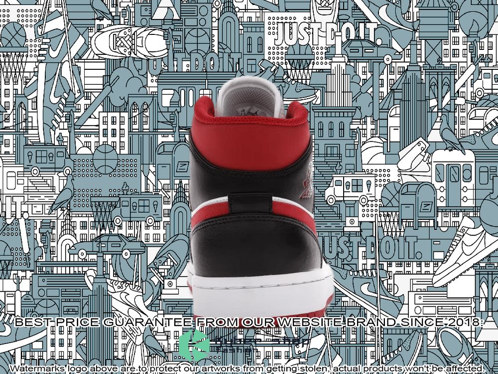 Gym Red Black White Air Jordan 1 Mid 4 Gym Red Black White Air Jordan 1 Mid word3