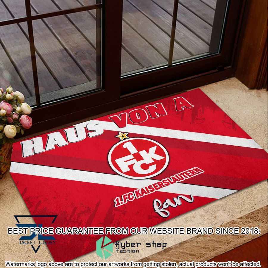 Haus Von A 1. FC Kaiserslautern Fan Doormat