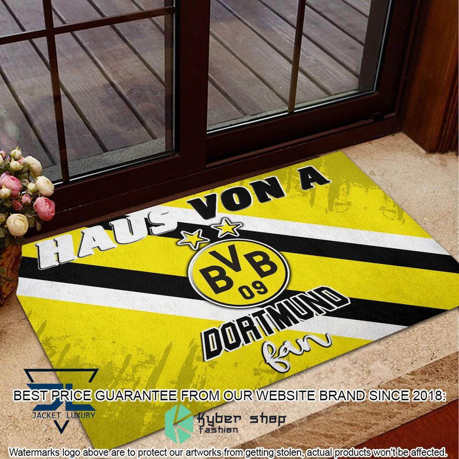 Haus Von A Borussia Dortmund Fan Doormat