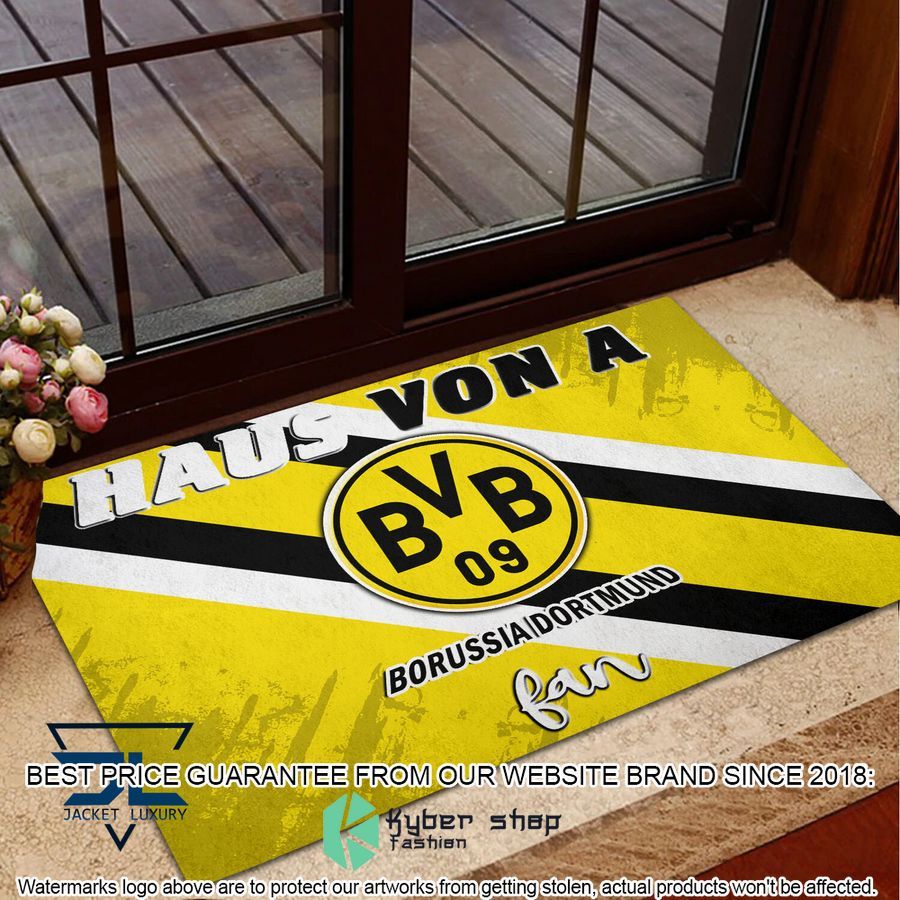 Haus Von A Borussia Dortmund II Fan Doormat