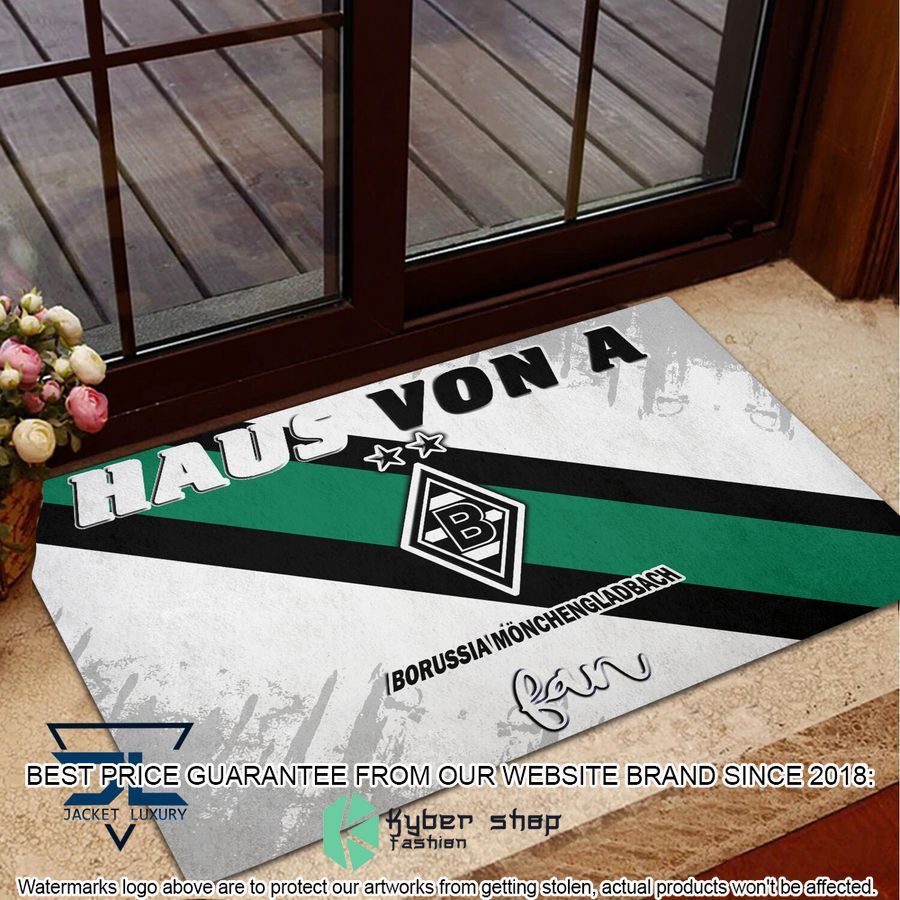 Haus Von A Borussia Monchengladbach Fan Doormat word2