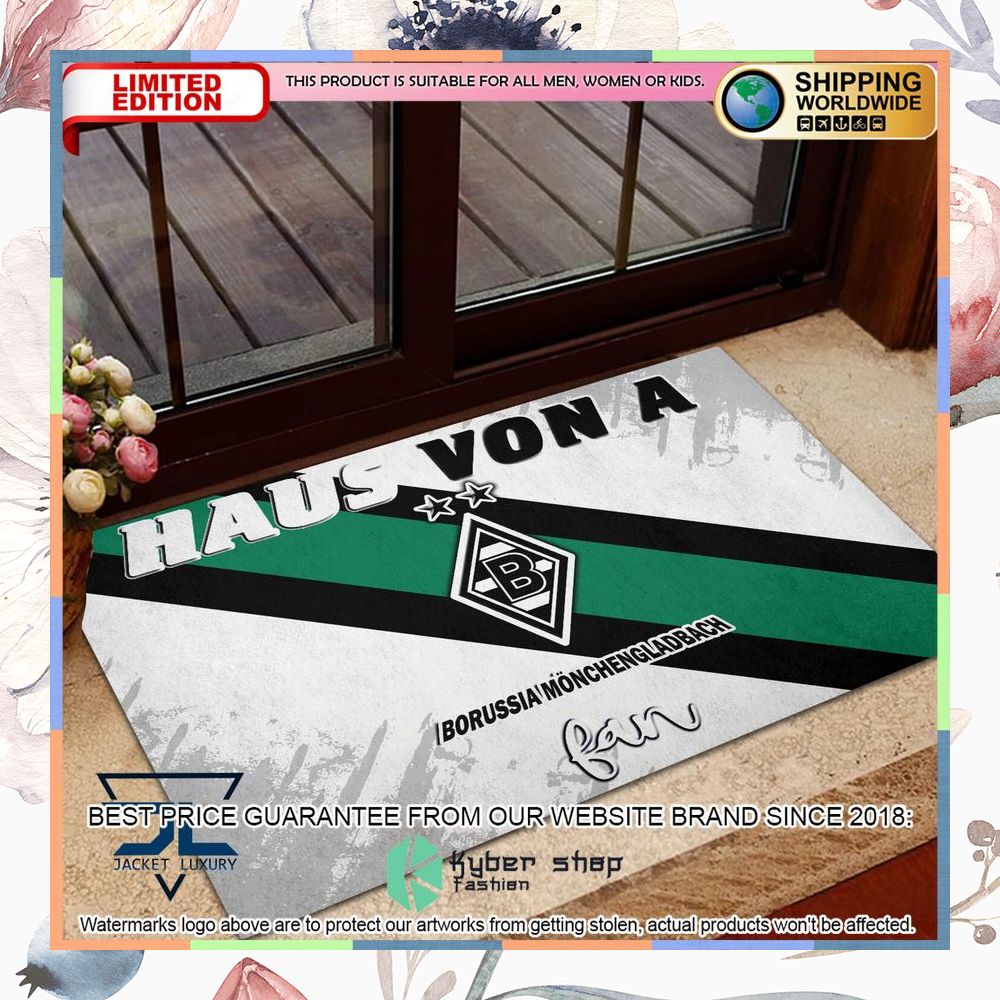 Haus Von A Borussia Monchengladbach Fan Doormat 4 Haus Von A Borussia Monchengladbach Fan Doormat word3