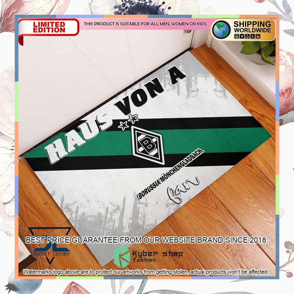 Haus Von A Borussia Monchengladbach Fan Doormat 6 Haus Von A Borussia Monchengladbach Fan Doormat word3