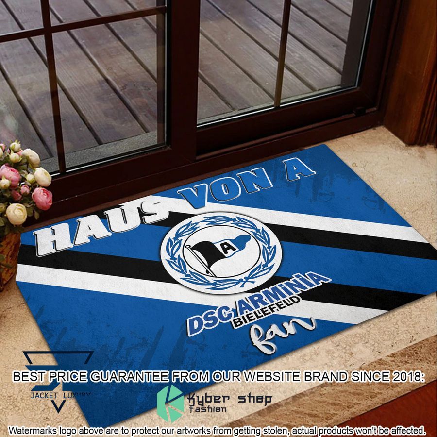 Haus Von A DSC Arminia Bielefeld Fan Doormat