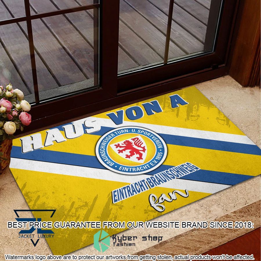 Haus Von A Eintracht Braunschweig Fan Doormat