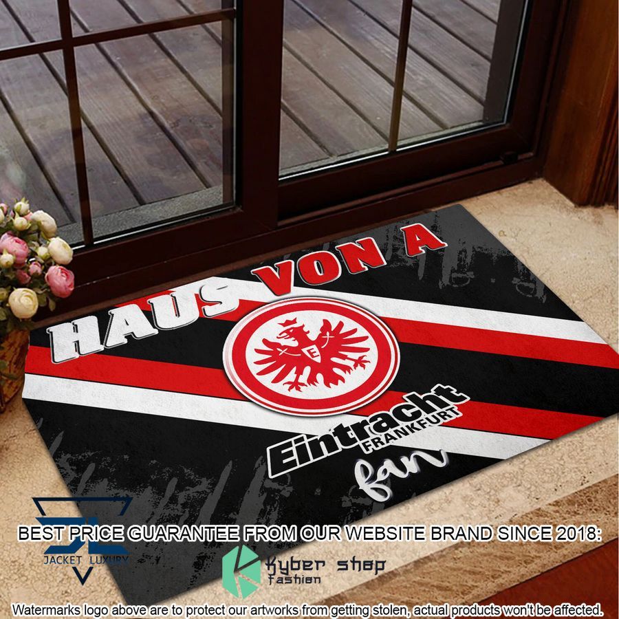 Haus Von A Eintracht Frankfurt Fan Doormat