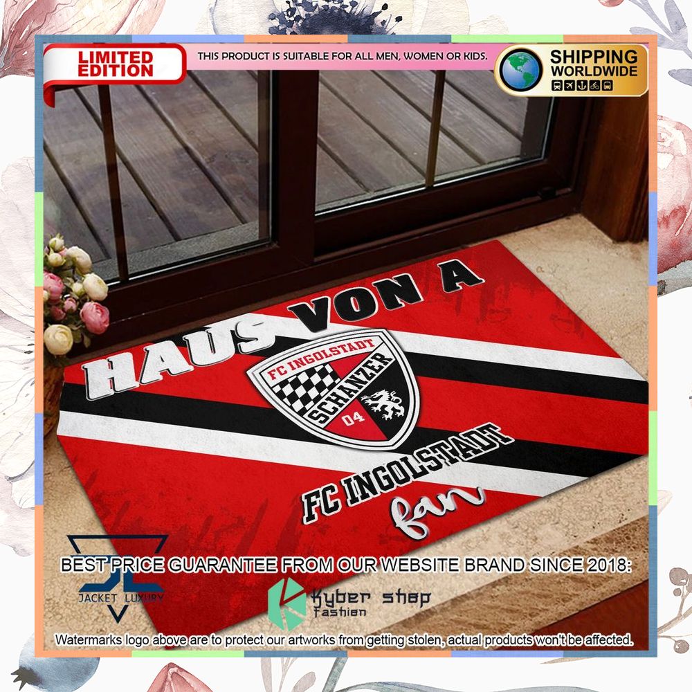 Haus Von A FC Ingolstadt Fan Doormat 4 Haus Von A FC Ingolstadt Fan Doormat word2