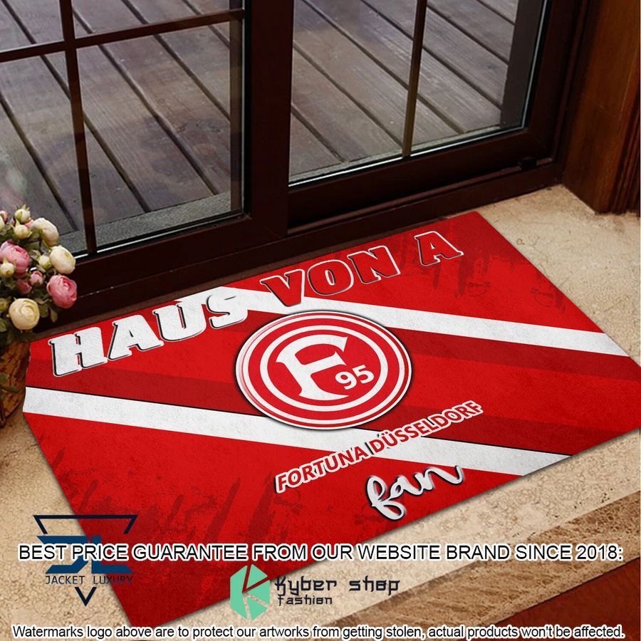 Haus Von A Fortuna Dusseldorf Fan Doormat