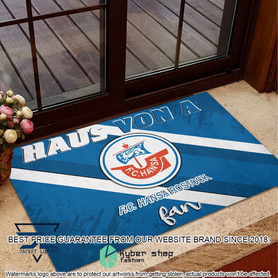 Haus Von A Hansa Rostock Fan Doormat