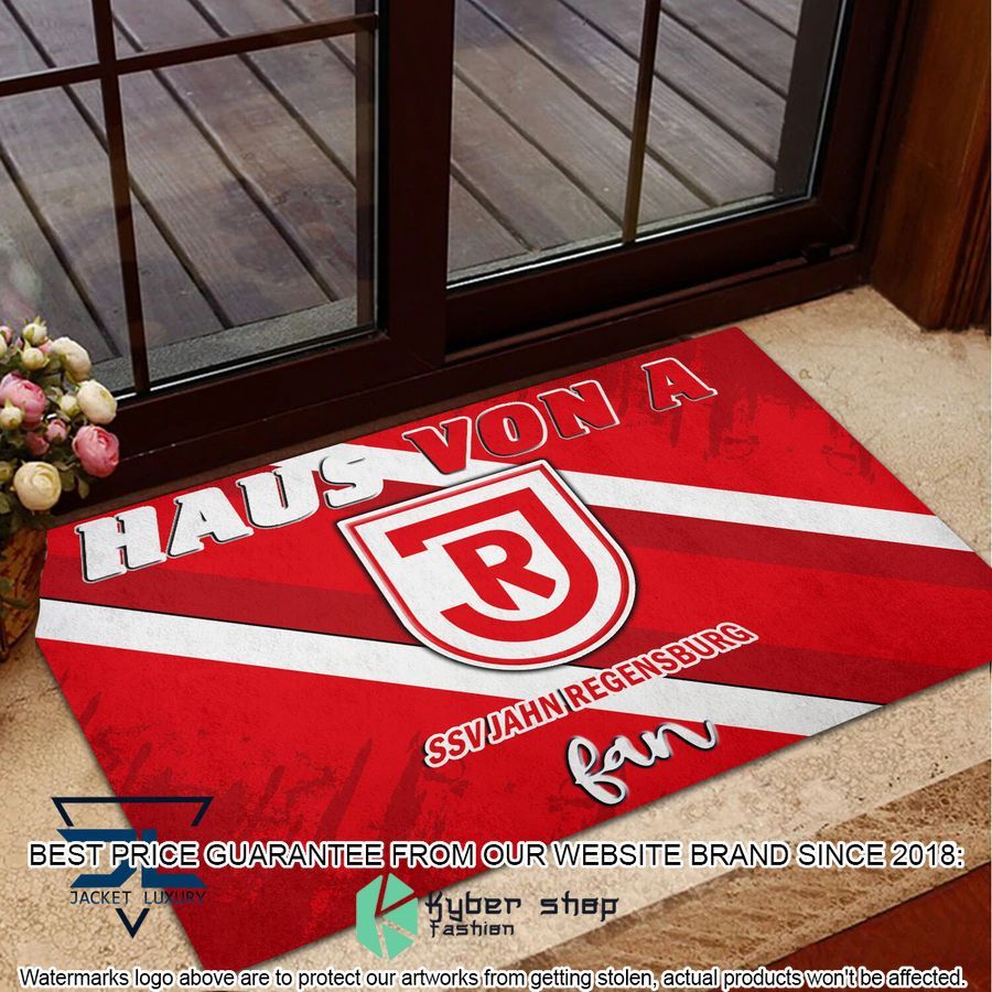 Haus Von A Jahn Regensburg Fan Doormat