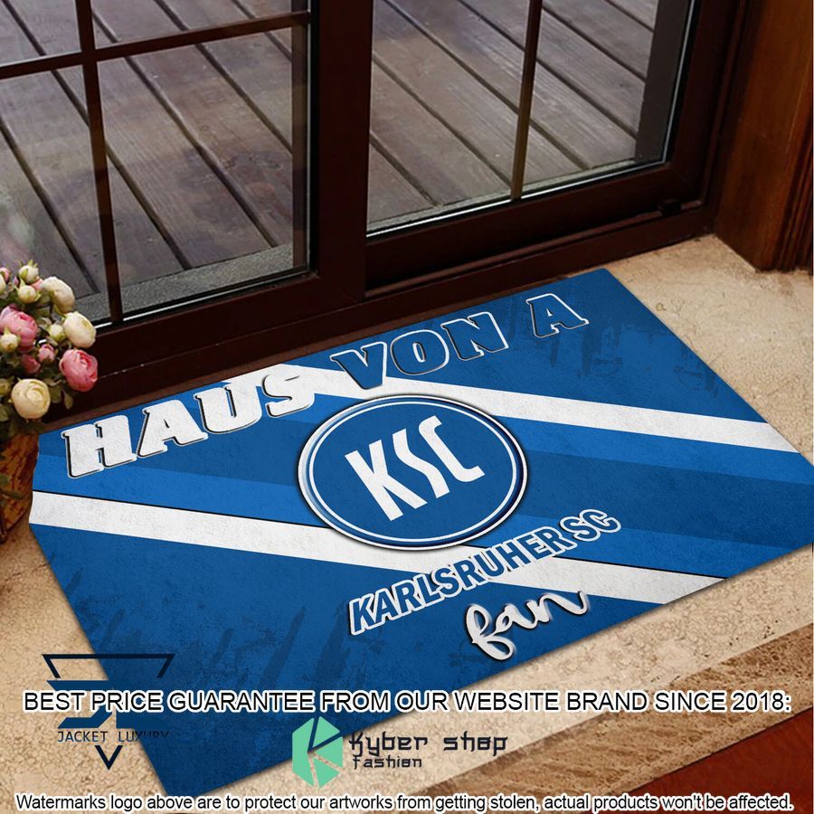 Haus Von A Karlsruher SC Fan Doormat