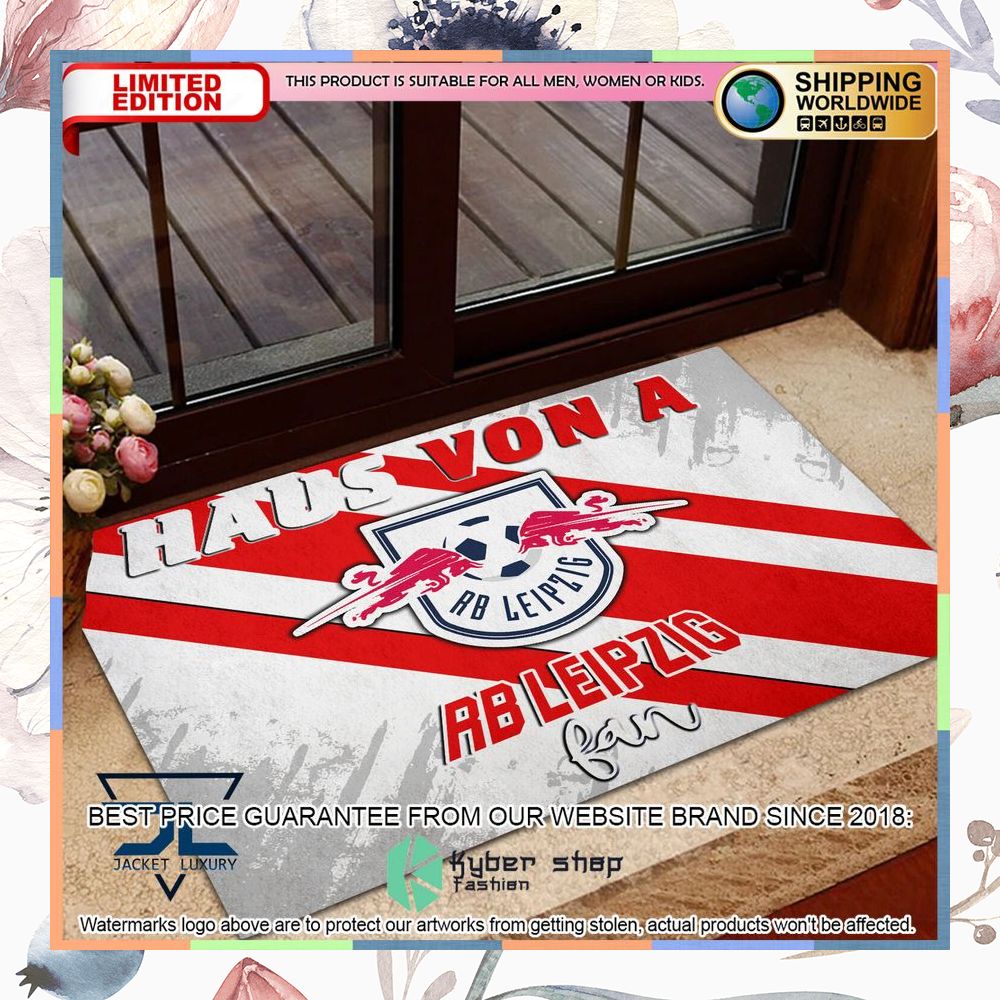 Haus Von A RB Leipzig Fan Doormat 4 Haus Von A RB Leipzig Fan Doormat word3