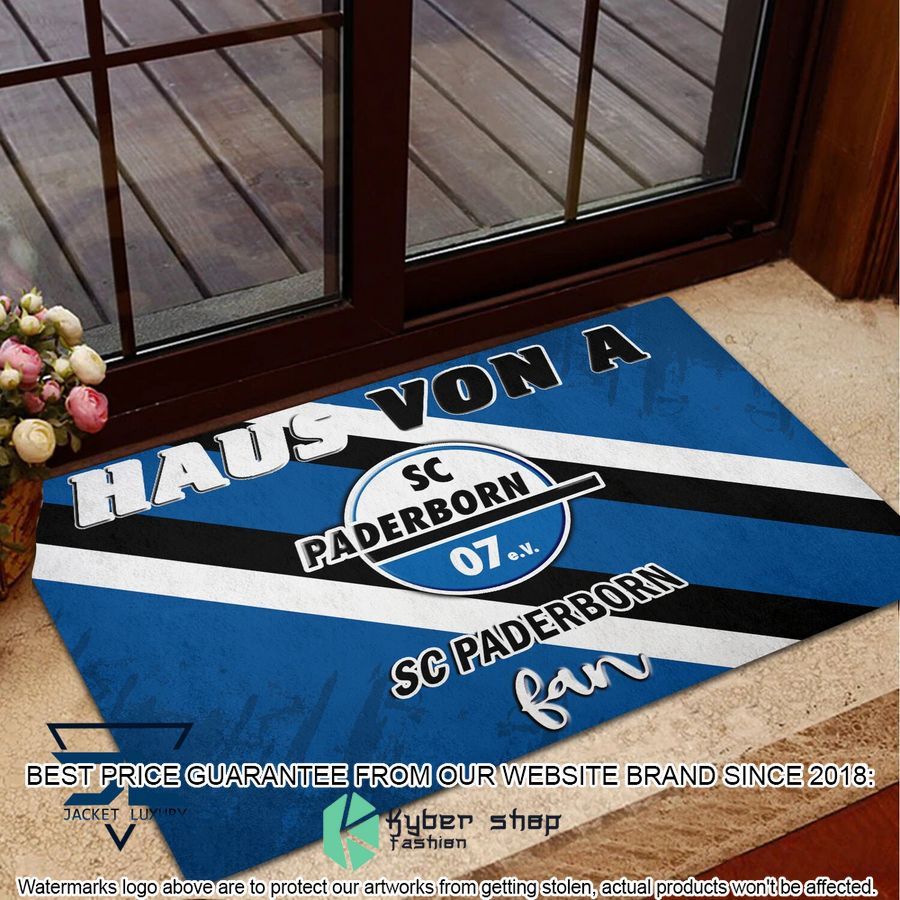 Haus Von A SC Paderborn Fan Doormat