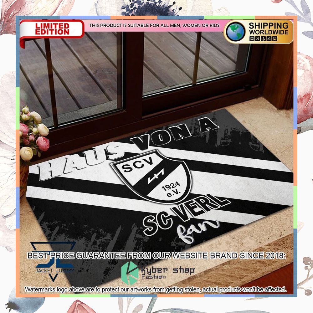 Haus Von A SC Verl Fan Doormat 4 Haus Von A SC Verl Fan Doormat word1