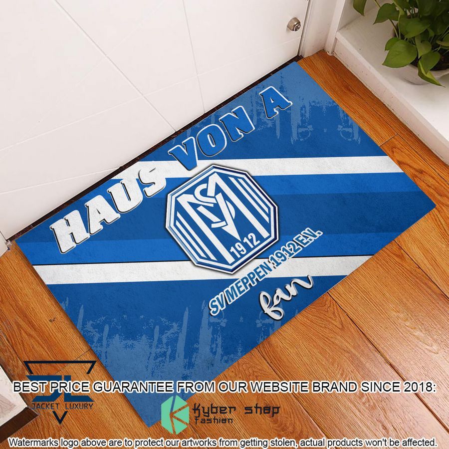 Haus Von A SV Meppen Fan Doormat 3 Haus Von A SV Meppen Fan Doormat word3