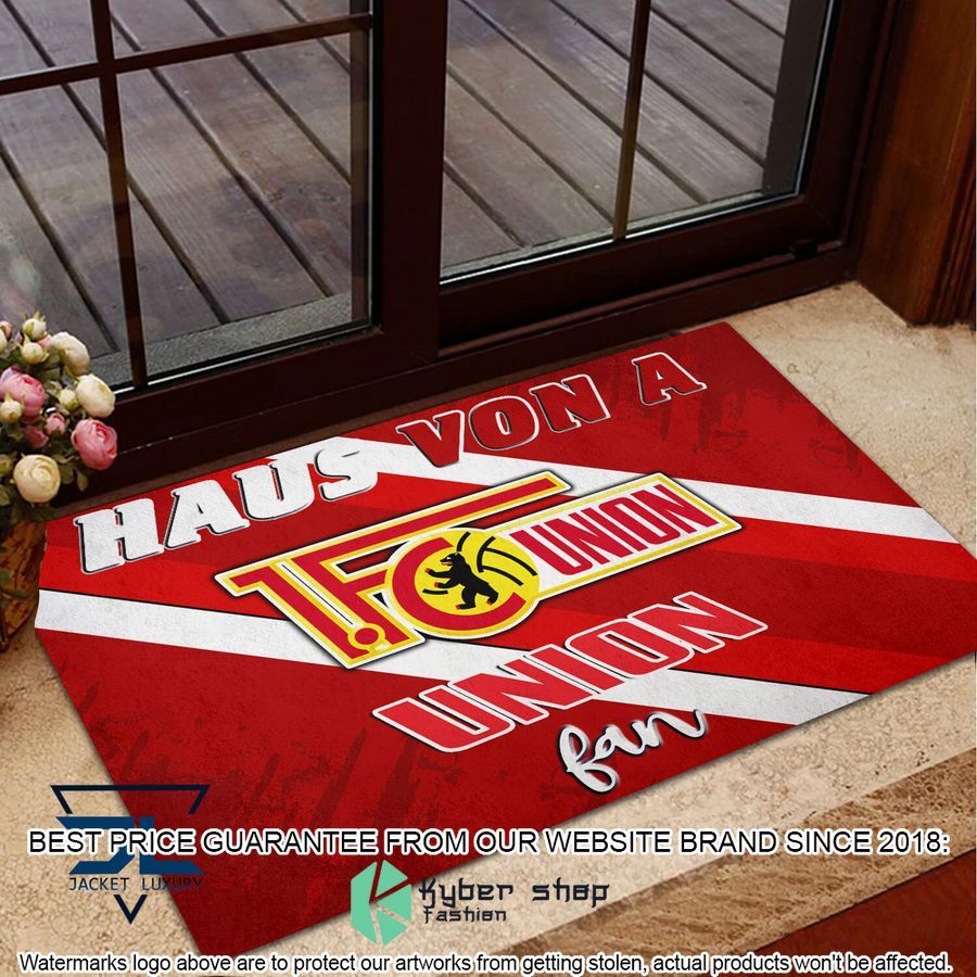 Haus Von A Union Berlin Fan Doormat word2